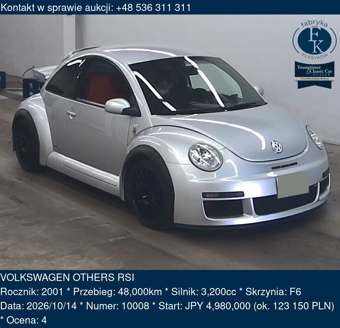 VOLKSWAGEN OTHERS RSI 2001 - zdjęcie 2