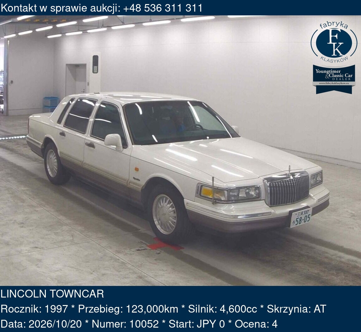 LINCOLN TOWNCAR 1997 - zdjęcie 2