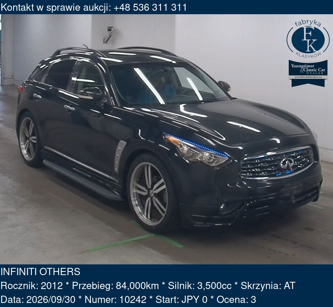 INFINITI OTHERS 2012 - zdjęcie 2