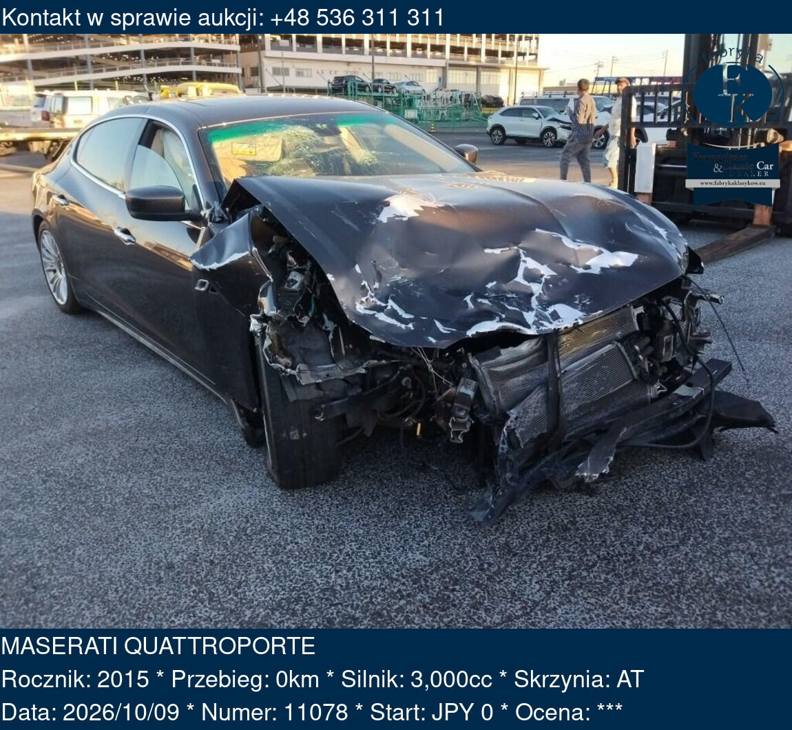 MASERATI QUATTROPORTE 2015 - zdjęcie 2