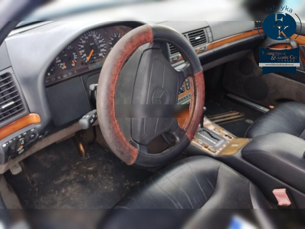 MERCEDES BENZ S-CLASS 4D 300SE 1992 - zdjęcie 5