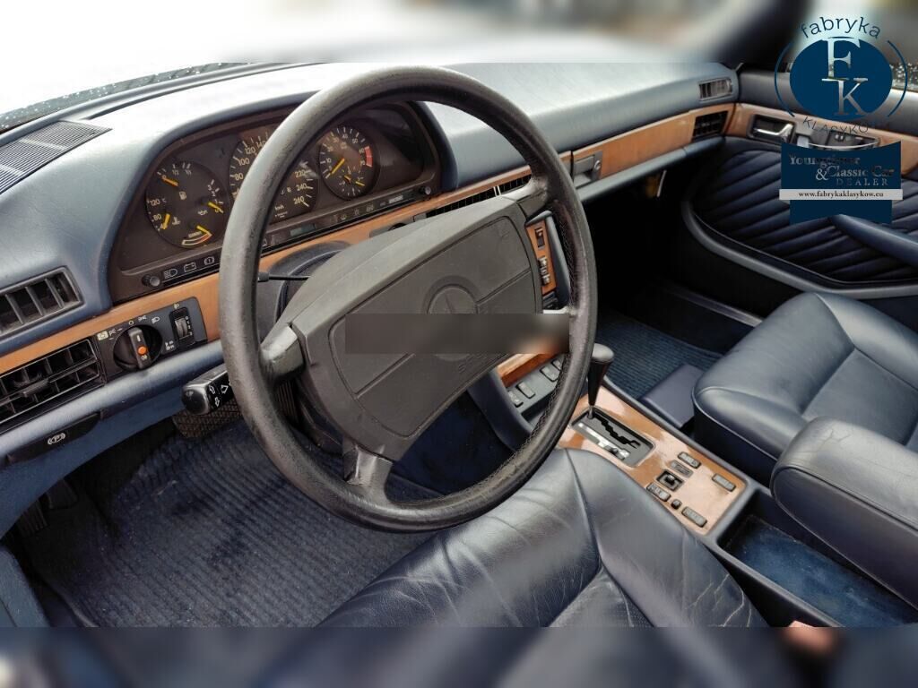 MERCEDES BENZ S-CLASS 4D 560SEL 1989 - zdjęcie 5