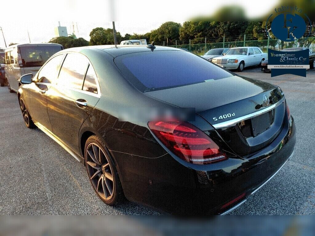 MERCEDES BENZ S-CLASS 4D 4WD S400D 4MATIC LONG AMG LINE PLUS 2019 - zdjęcie 4