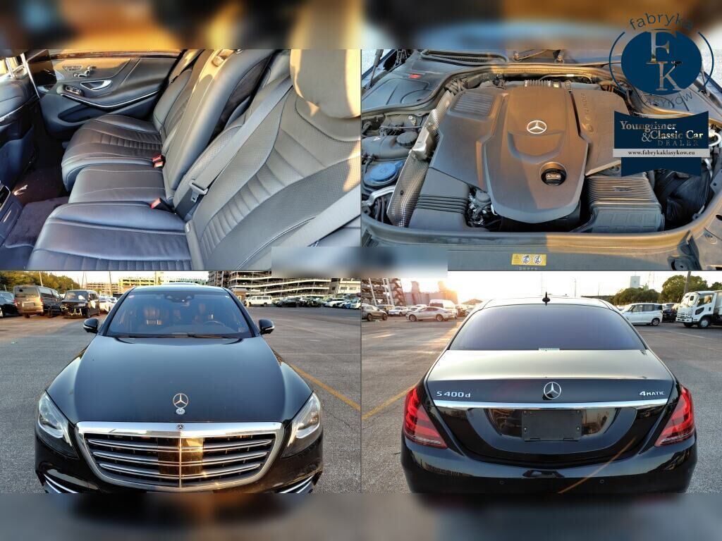 MERCEDES BENZ S-CLASS 4D 4WD S400D 4MATIC LONG AMG LINE PLUS 2019 - zdjęcie 8