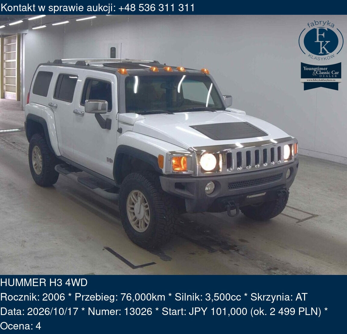 HUMMER H3 4WD 2006 - zdjęcie 2