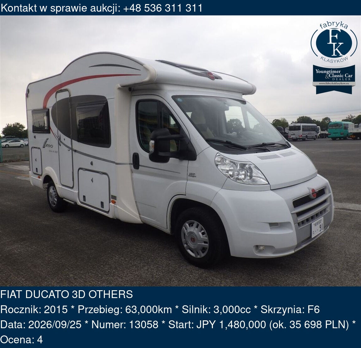 FIAT DUCATO 3D OTHERS 2015 - zdjęcie 2