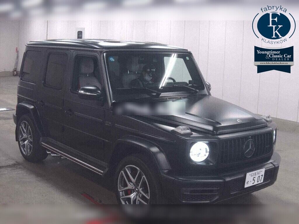 MERCEDES AMG G-CLASS 4WD G63 G MANUFAKTUR PROGRAM 2021 - zdjęcie 3