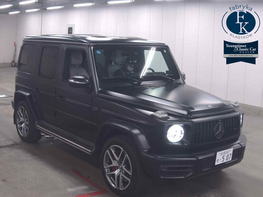 MERCEDES AMG G-CLASS 4WD G63 G MANUFAKTUR PROGRAM 2021 - aukcja, lot 13117