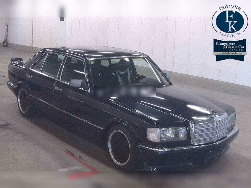 MERCEDES BENZ S-CLASS 4D 420SEL 1987 - zdjęcie 3