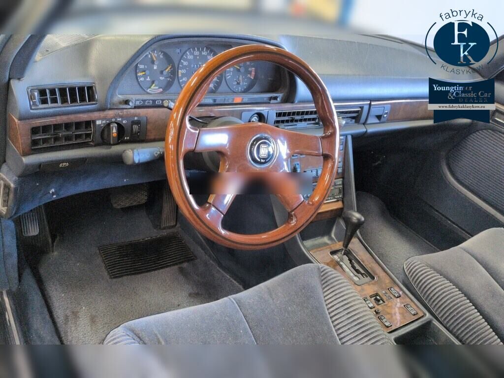 MERCEDES BENZ S-CLASS 4D 420SEL 1987 - zdjęcie 5