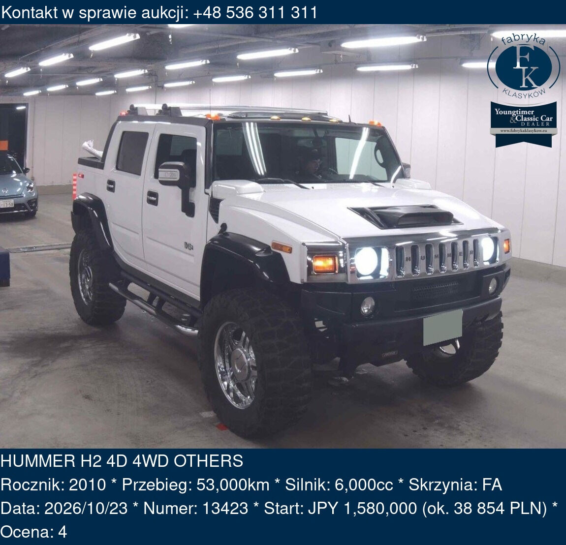 HUMMER H2 4D 4WD OTHERS 2010 - zdjęcie 2