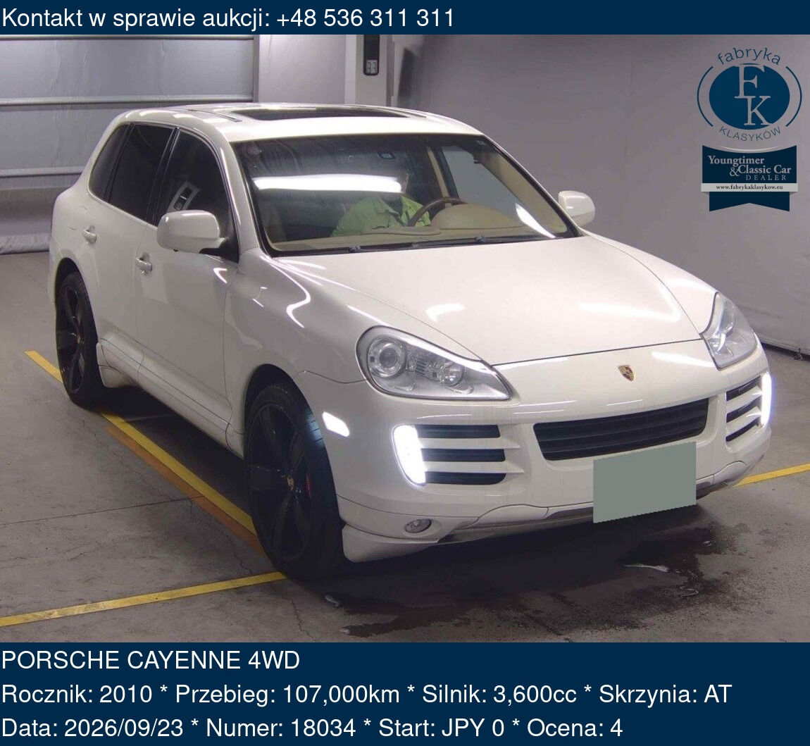 PORSCHE CAYENNE 4WD 2010 - zdjęcie 2