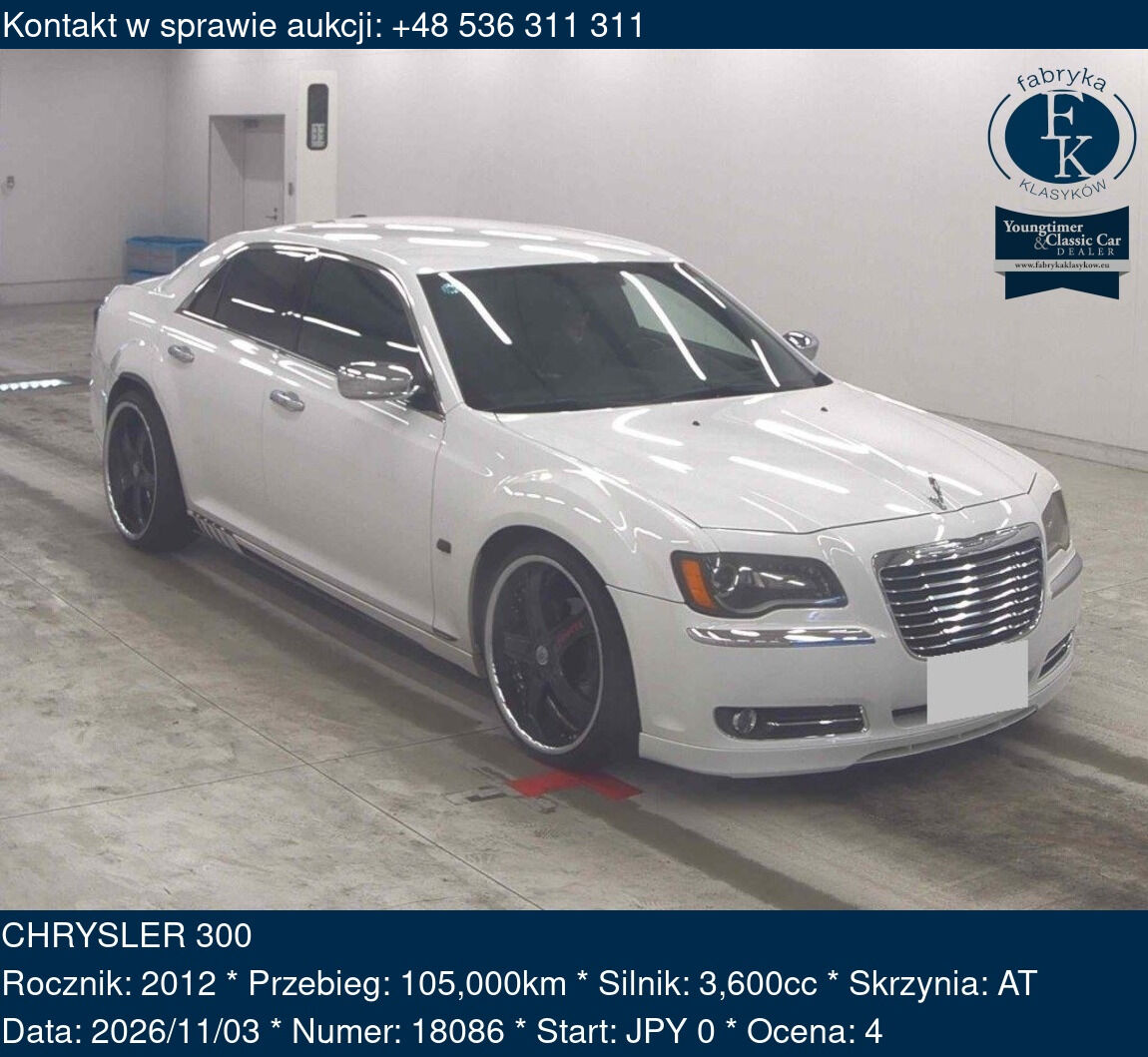 CHRYSLER 300 2012 - zdjęcie 2