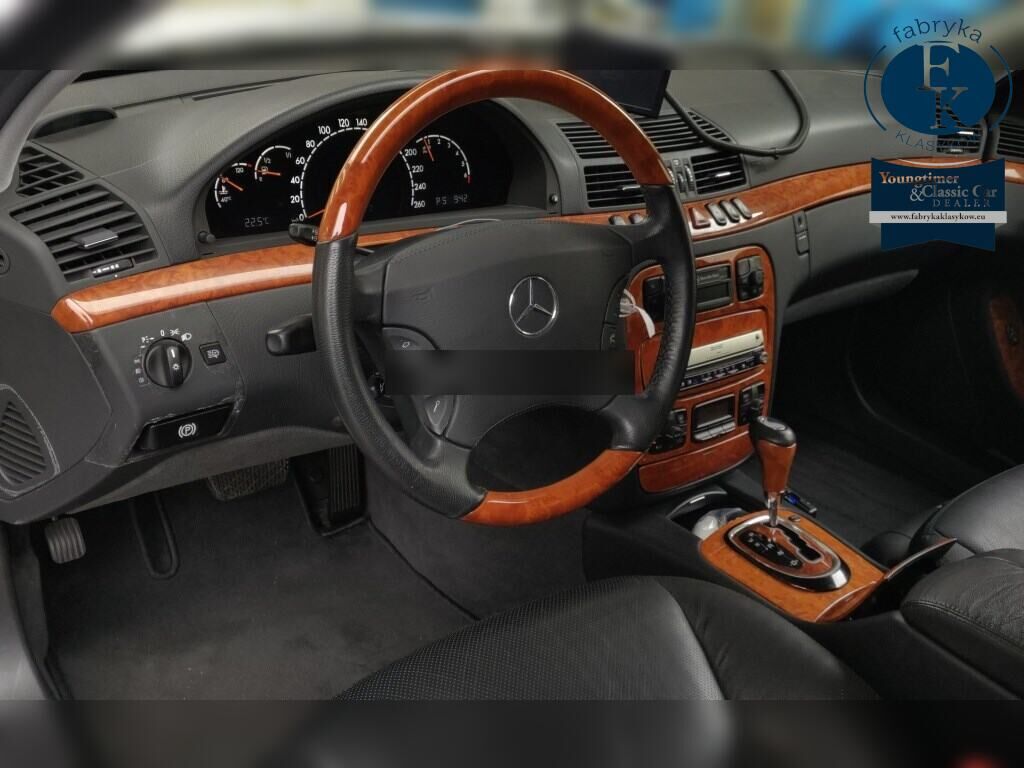 MERCEDES BENZ S-CLASS 4D S500L 2000 - zdjęcie 5