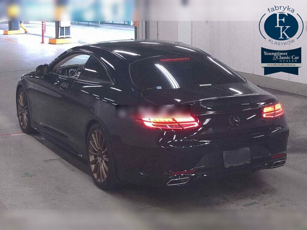 MERCEDES BENZ S-CLASS CP 4WD S400 4MATIC COUPE AMG LINE 2017 - zdjęcie 4