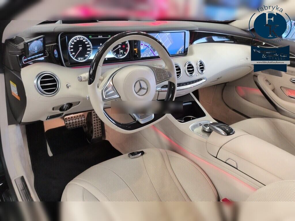 MERCEDES BENZ S-CLASS CP 4WD S400 4MATIC COUPE AMG LINE 2017 - zdjęcie 5