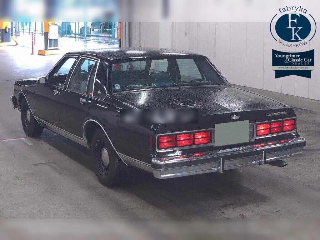 CHEVROLET CAPRICE 4D OTHERS 1987 - zdjęcie 4