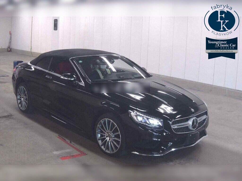 MERCEDES BENZ S-CLASS OP S550 CABRIOLET 2017 - zdjęcie 3