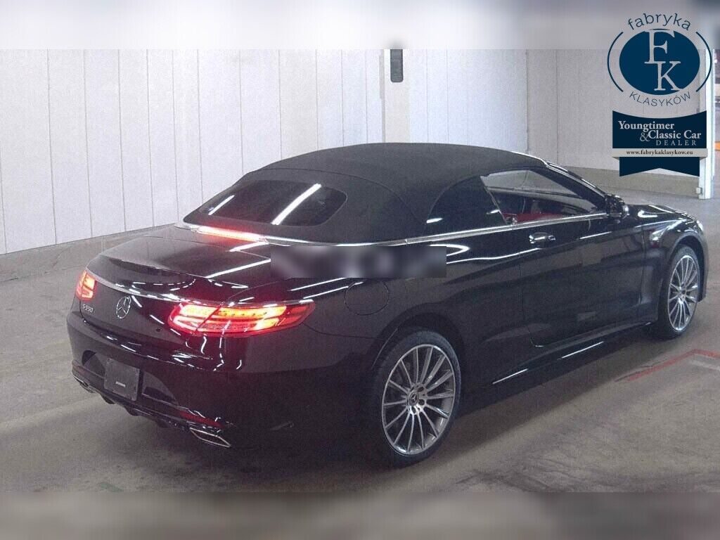 MERCEDES BENZ S-CLASS OP S550 CABRIOLET 2017 - zdjęcie 7