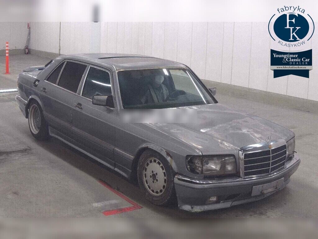 MERCEDES BENZ S-CLASS 4D 560SEL 1988 - zdjęcie 3