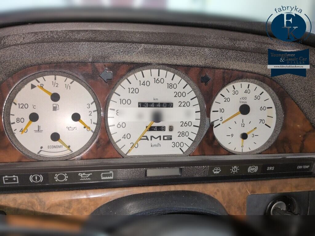 MERCEDES BENZ S-CLASS 4D 560SEL 1988 - zdjęcie 8