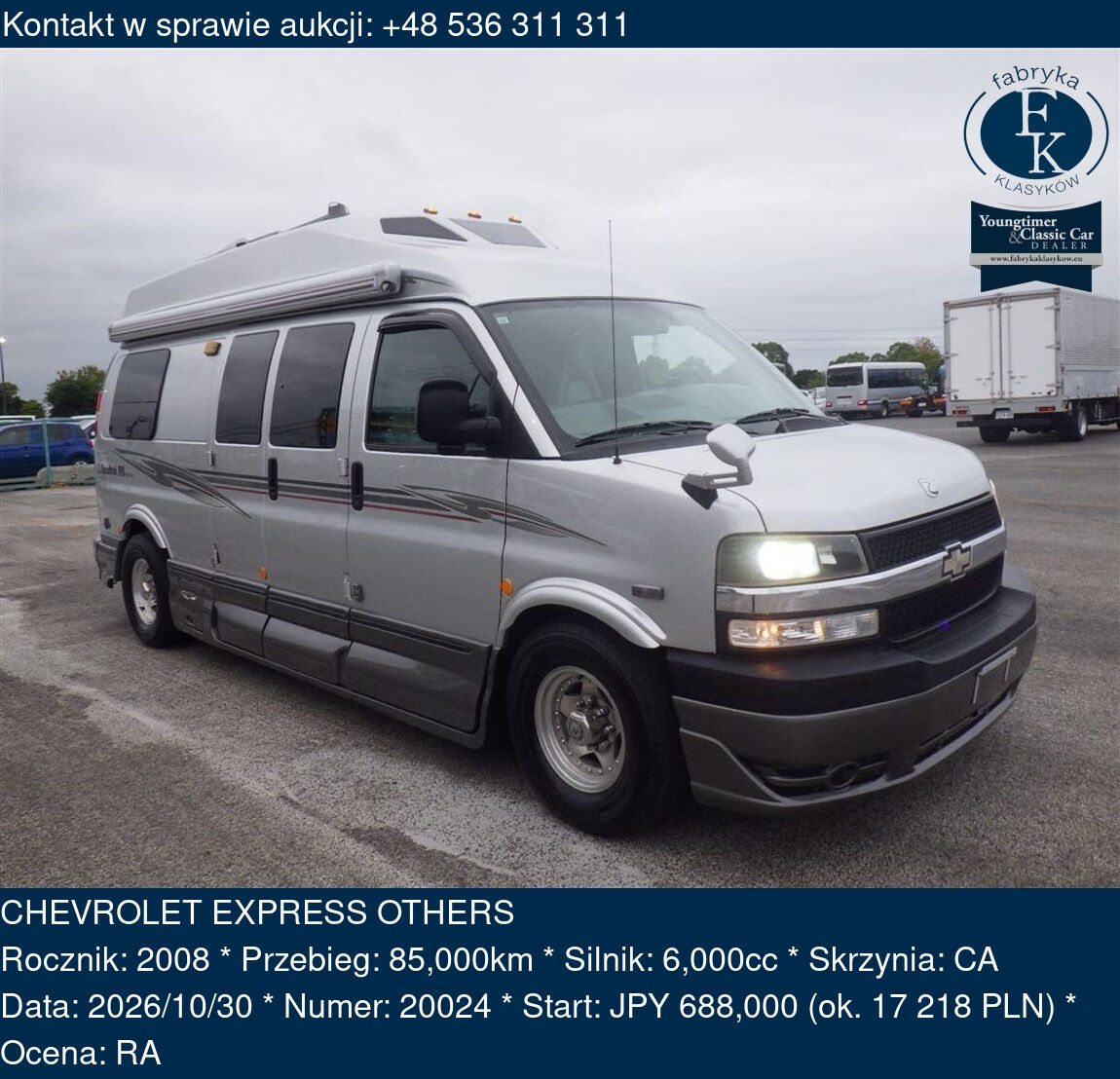 CHEVROLET EXPRESS OTHERS 2008 - zdjęcie 2