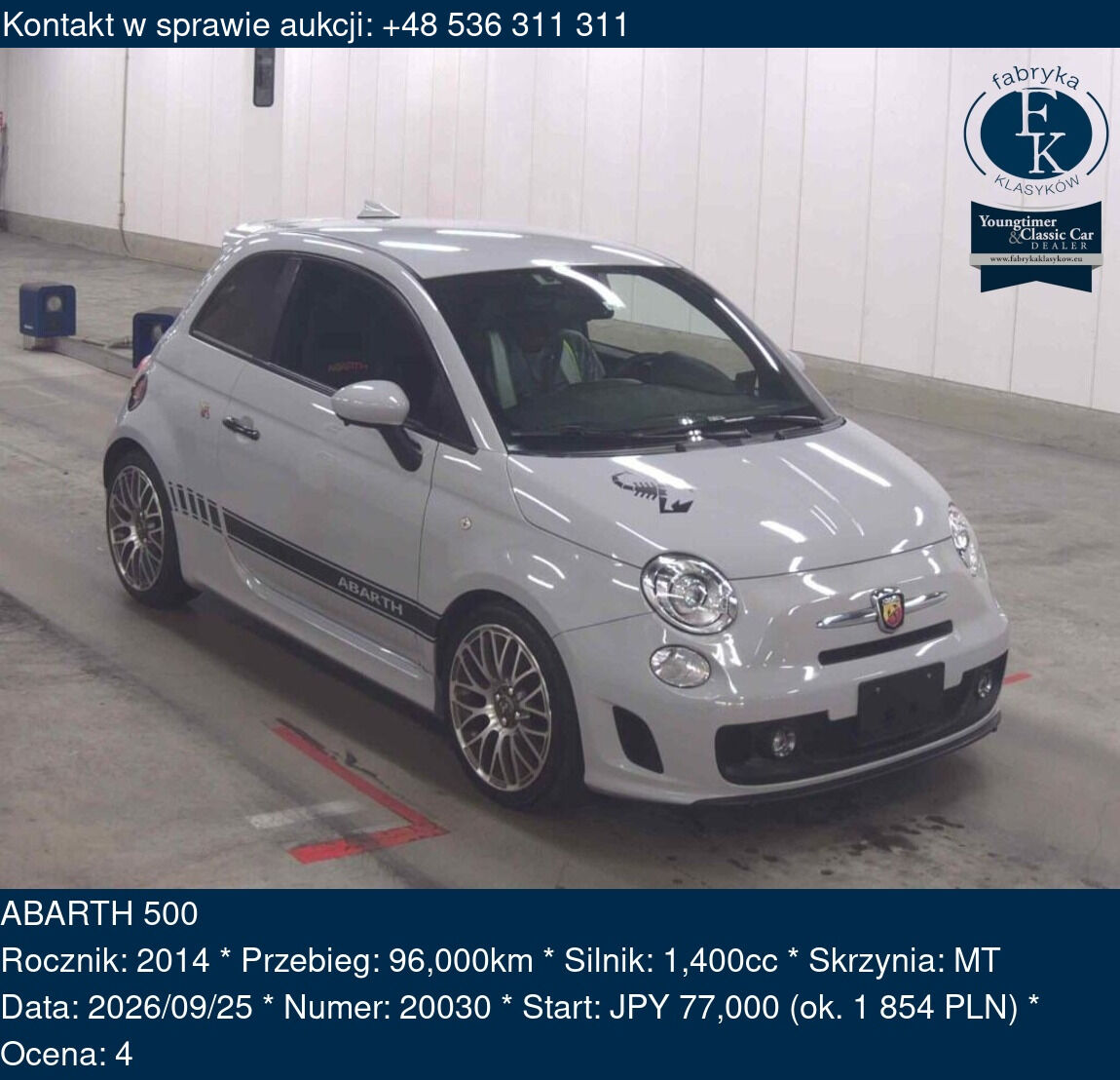 ABARTH 500 2014 - zdjęcie 2