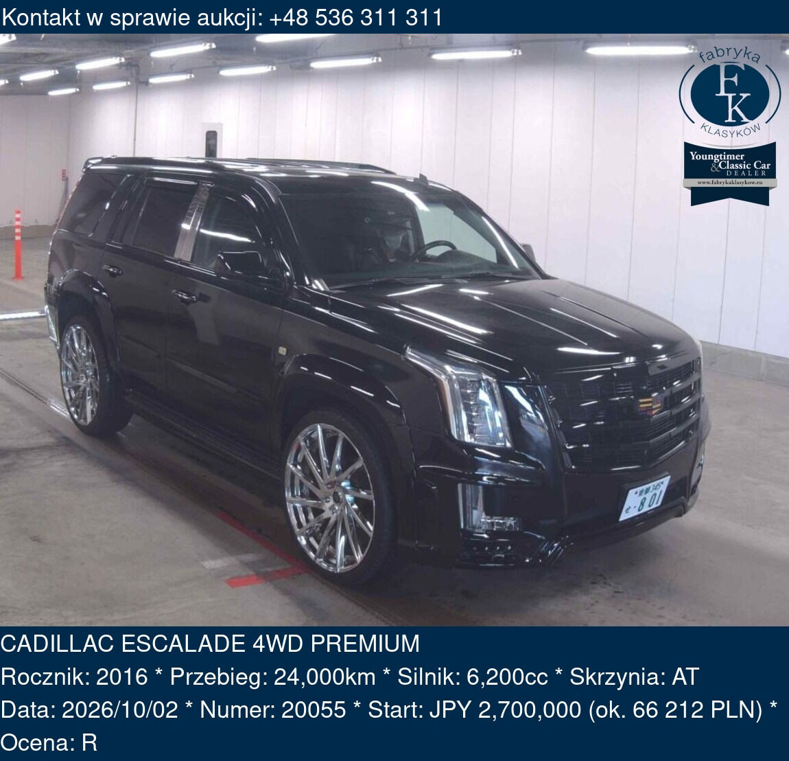 CADILLAC ESCALADE 4WD PREMIUM 2016 - zdjęcie 2