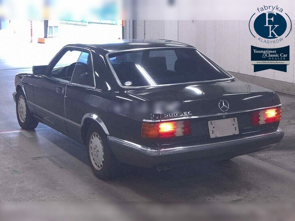 MERCEDES BENZ S-CLASS CP 500SEC 1989 - zdjęcie 4