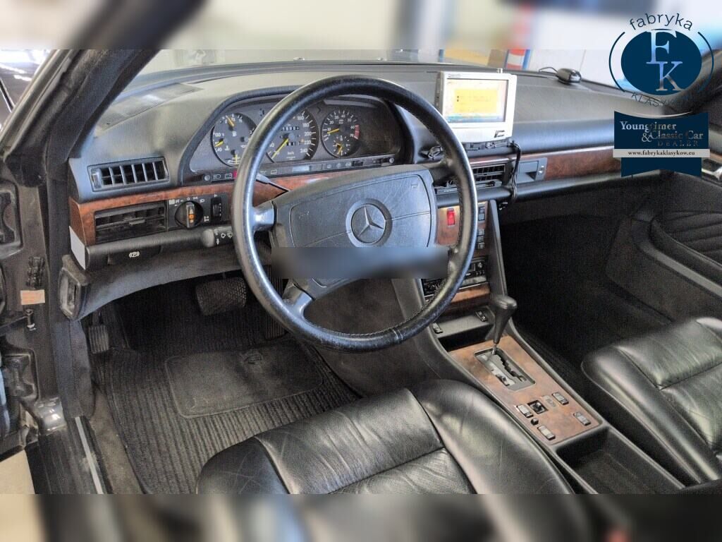 MERCEDES BENZ S-CLASS CP 500SEC 1989 - zdjęcie 5