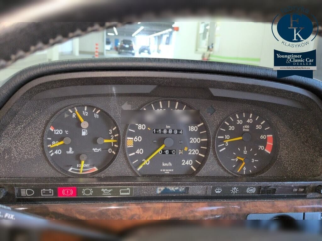 MERCEDES BENZ S-CLASS CP 500SEC 1989 - zdjęcie 8