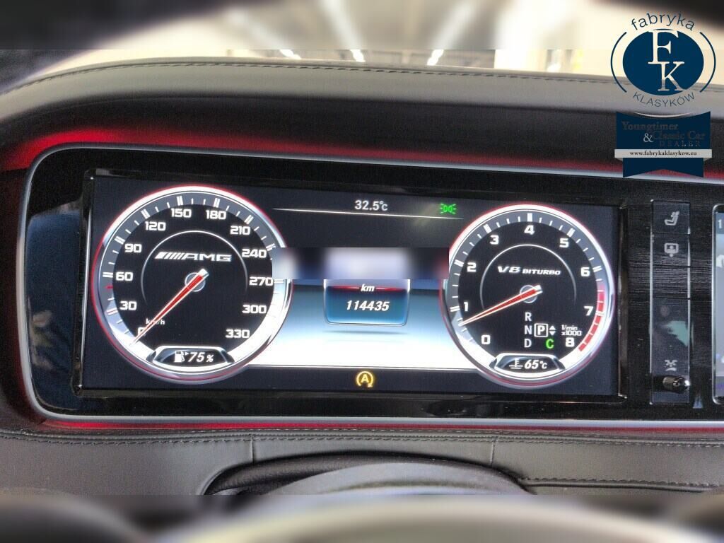 MERCEDES AMG S-CLASS 4D 4WD S63 4MATIC LONG 2015 - zdjęcie 8