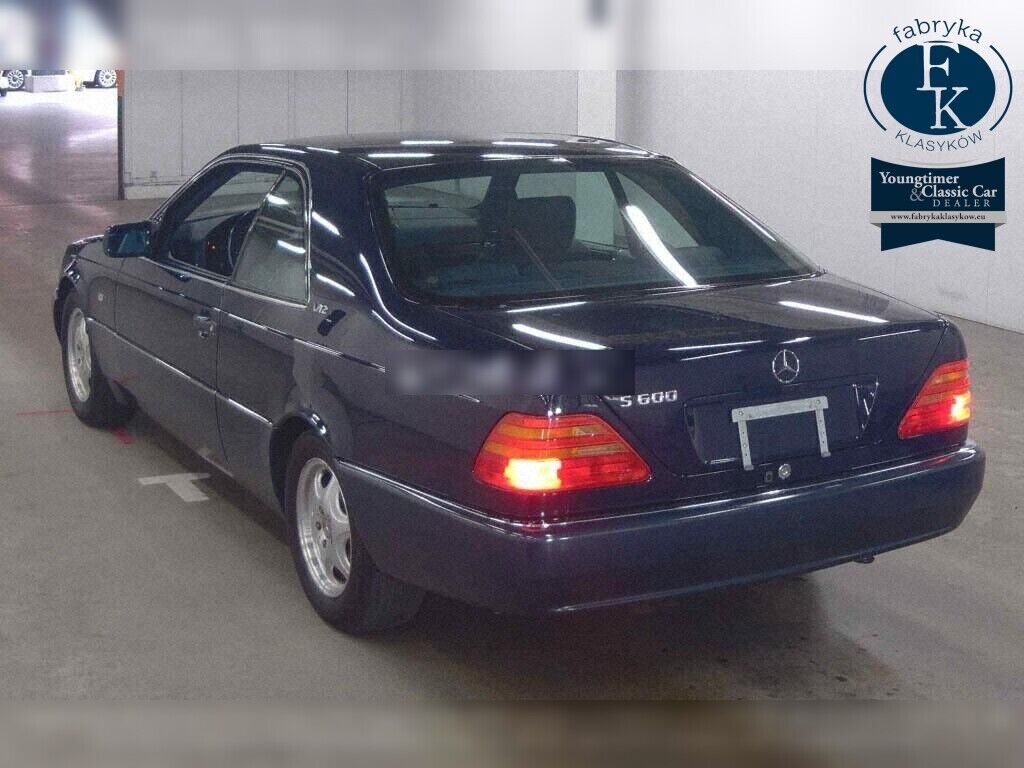 MERCEDES BENZ S-CLASS CP S600 1995 - zdjęcie 4