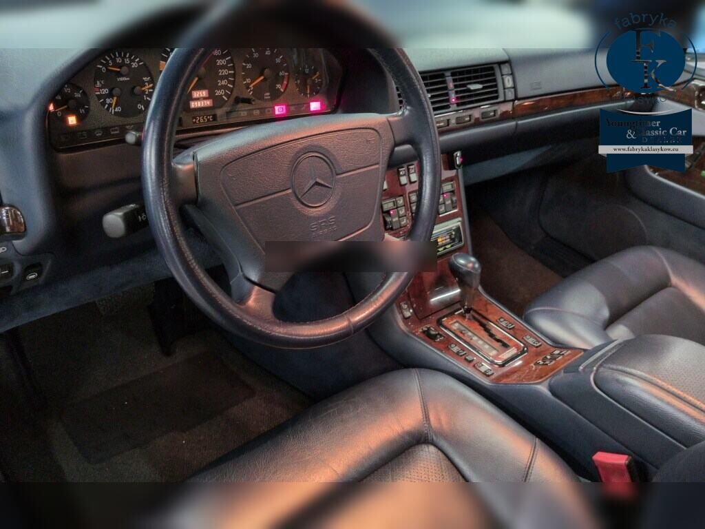 MERCEDES BENZ S-CLASS CP S600 1995 - zdjęcie 5