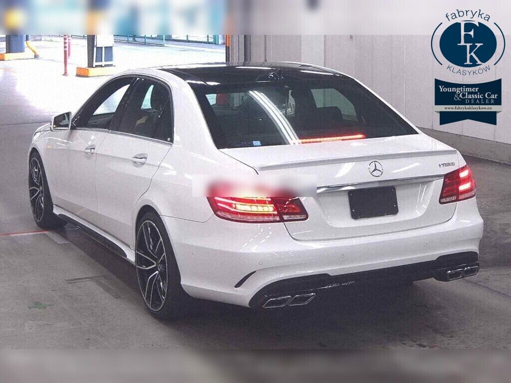 MERCEDES BENZ E-CLASS 4D E400 HYBRID AVANTGARDE 2013 - zdjęcie 4