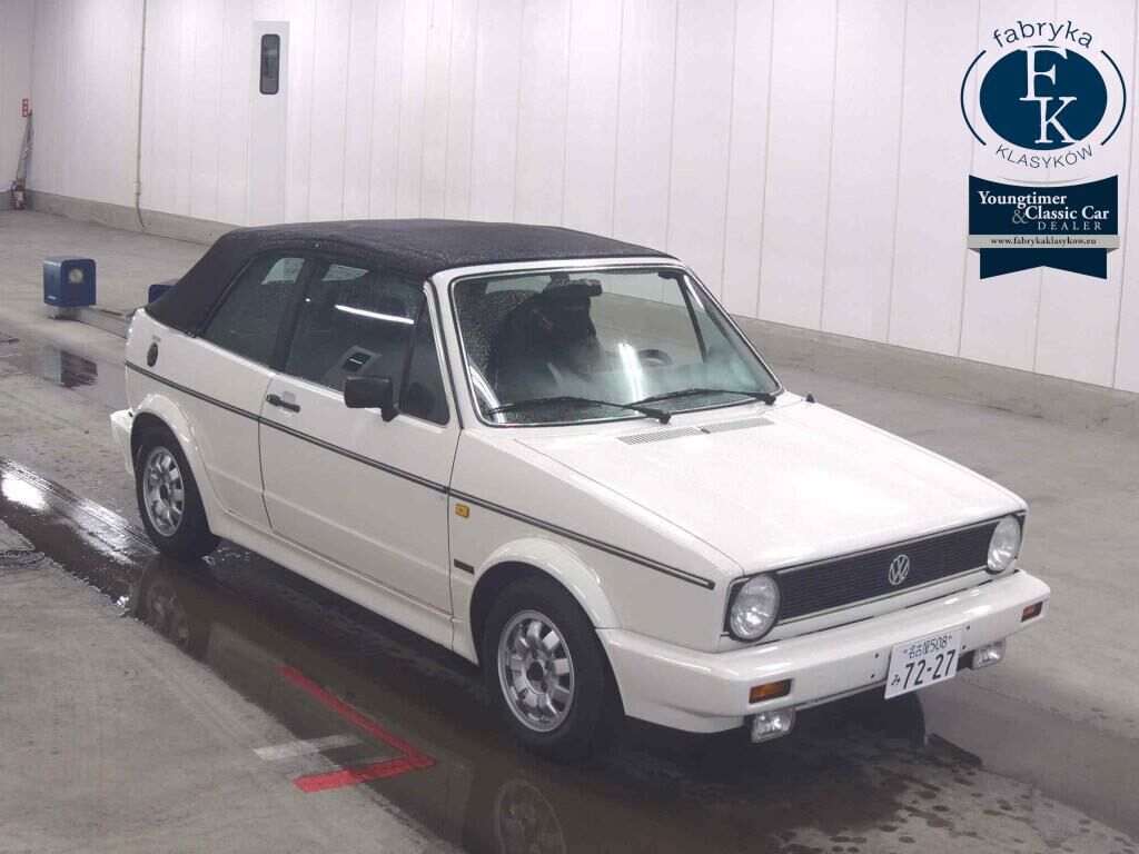 VOLKSWAGEN GOLF CABRIO BASE GRADE 1992 - aukcja, lot 20229