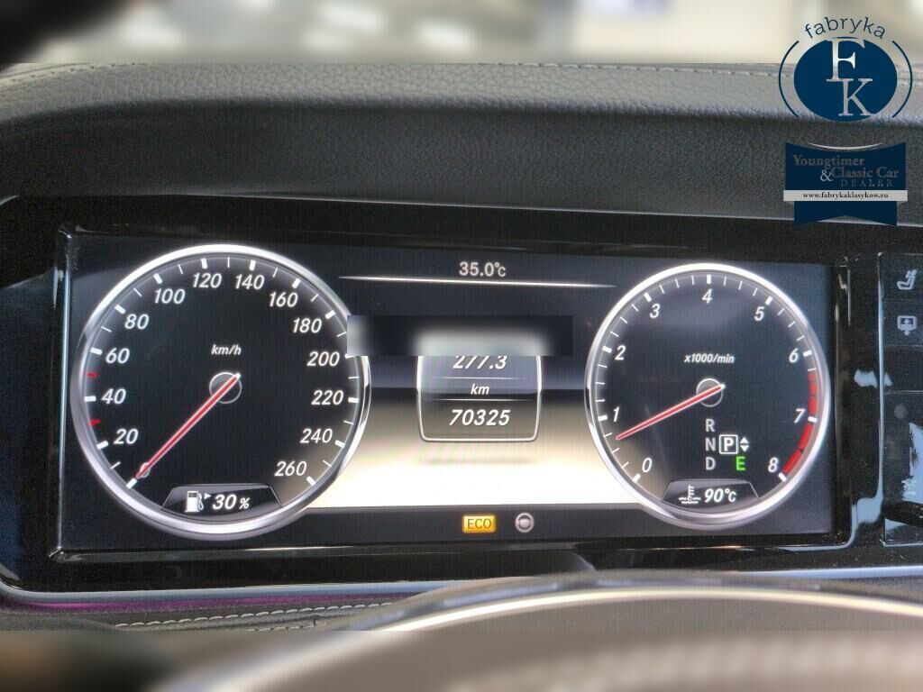 MERCEDES BENZ S-CLASS 4D OTHERS 2013 - zdjęcie 8