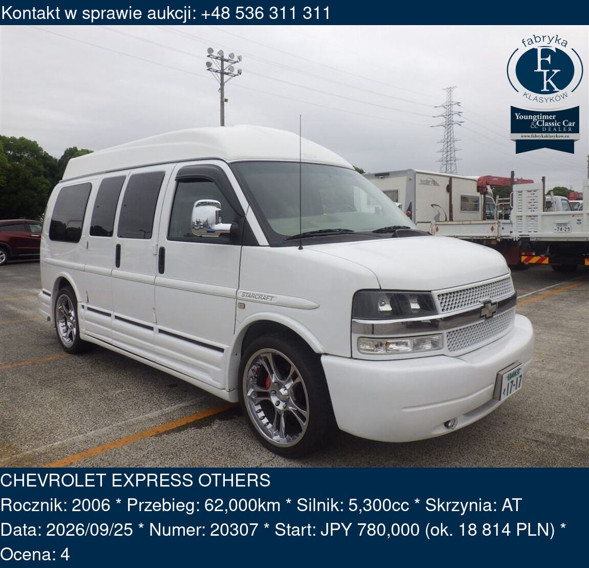 CHEVROLET EXPRESS OTHERS 2006 - zdjęcie 2
