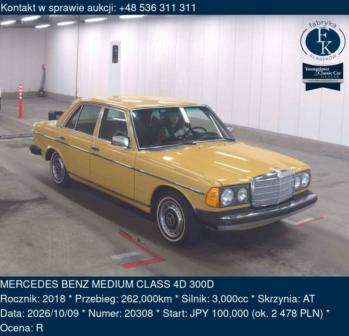 MERCEDES BENZ MEDIUM CLASS 4D 300D 2018 - zdjęcie 2