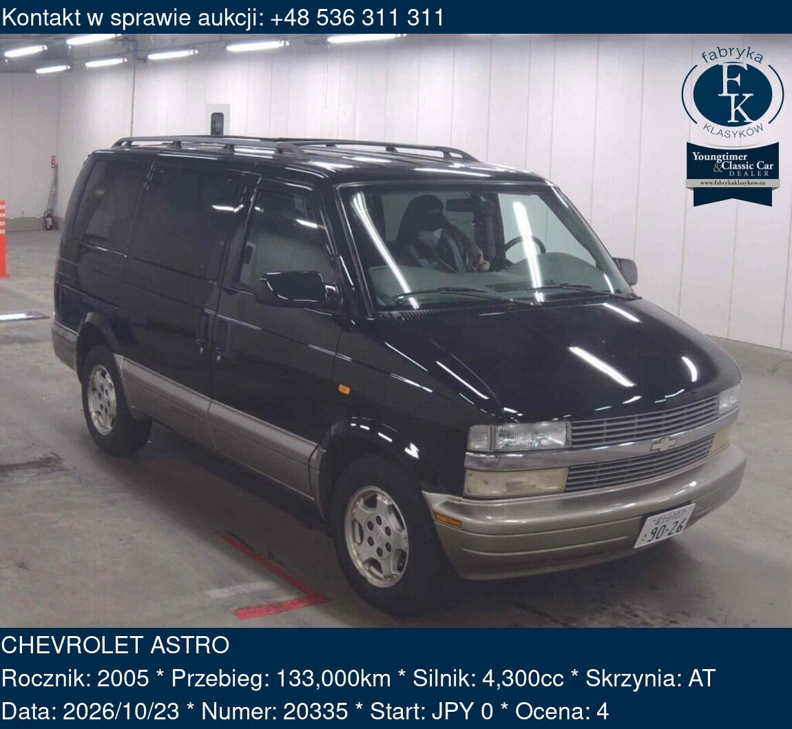 CHEVROLET ASTRO 2005 - zdjęcie 2