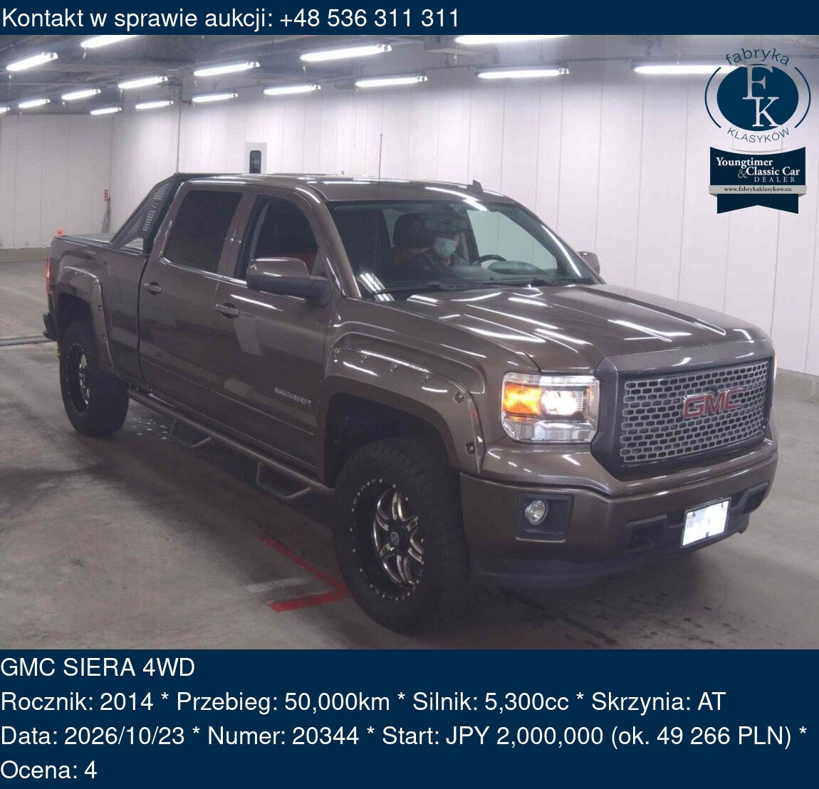 GMC SIERA 4WD 2014 - zdjęcie 2