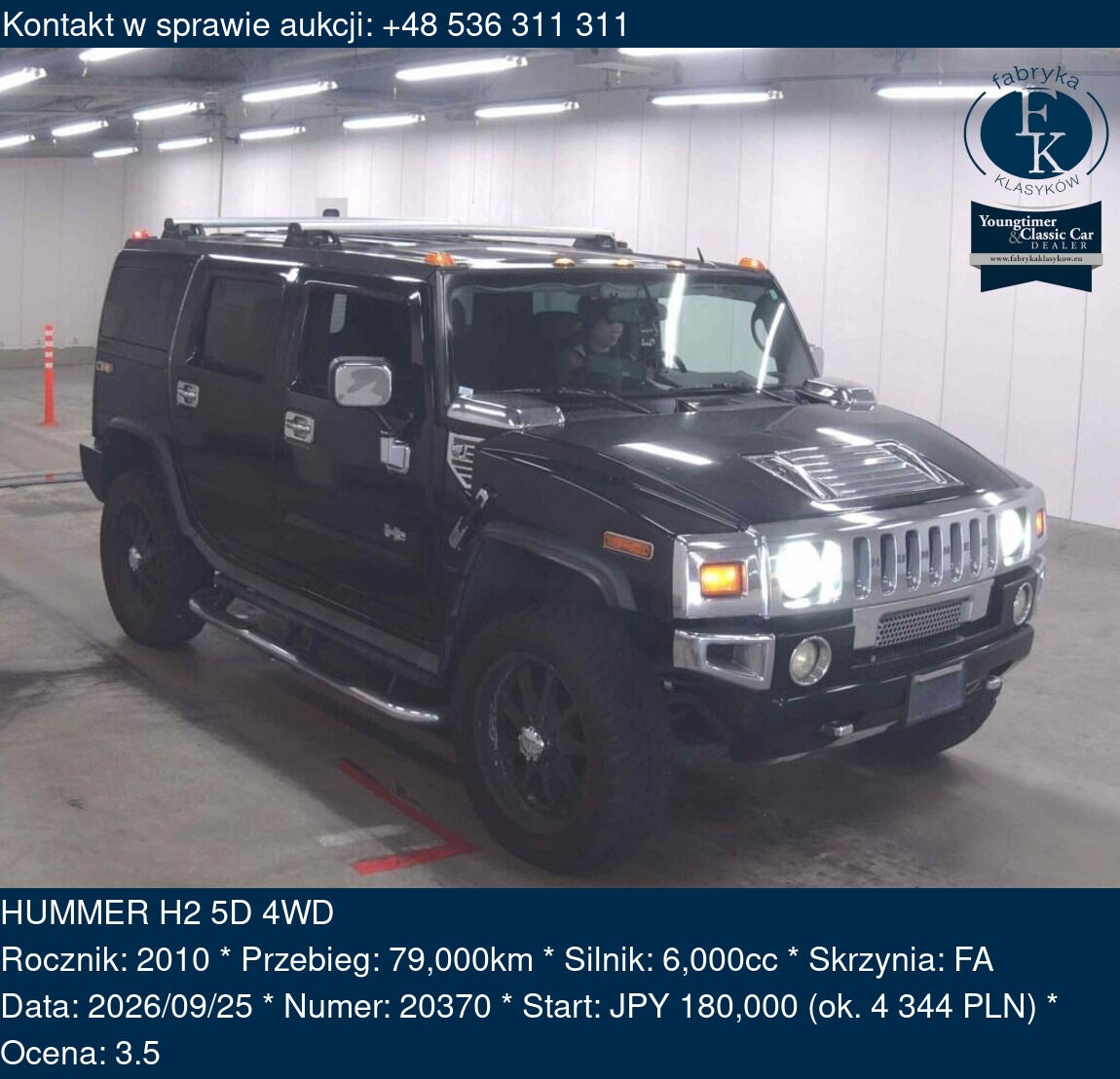 HUMMER H2 5D 4WD 2010 - zdjęcie 2