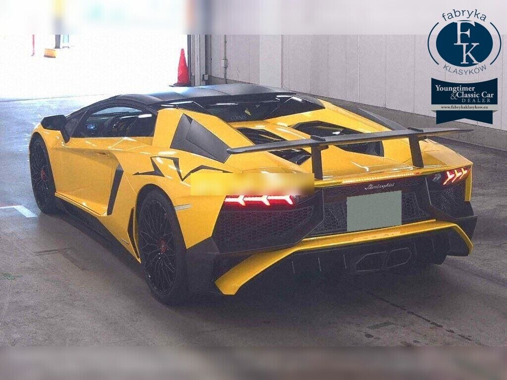 LAMBORGHINI AVENTADOR OP 4WD LP750-4 SV ROADSTER 2017 - zdjęcie 4