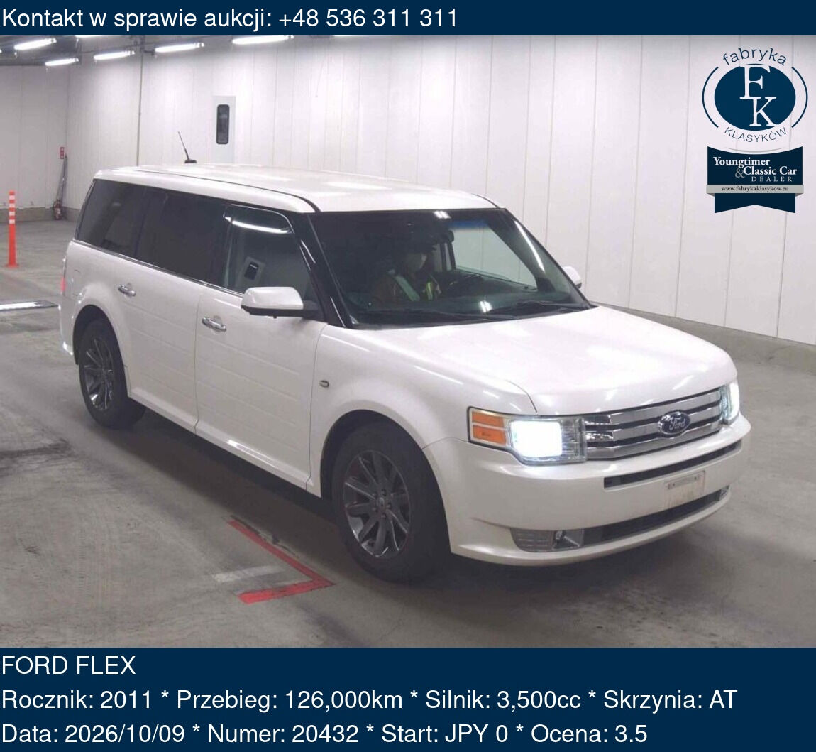 FORD FLEX 2011 - zdjęcie 2