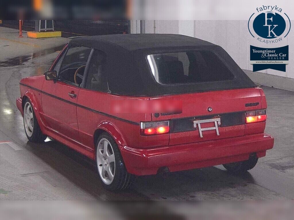 VOLKSWAGEN GOLF CABRIO 1991 - zdjęcie 4