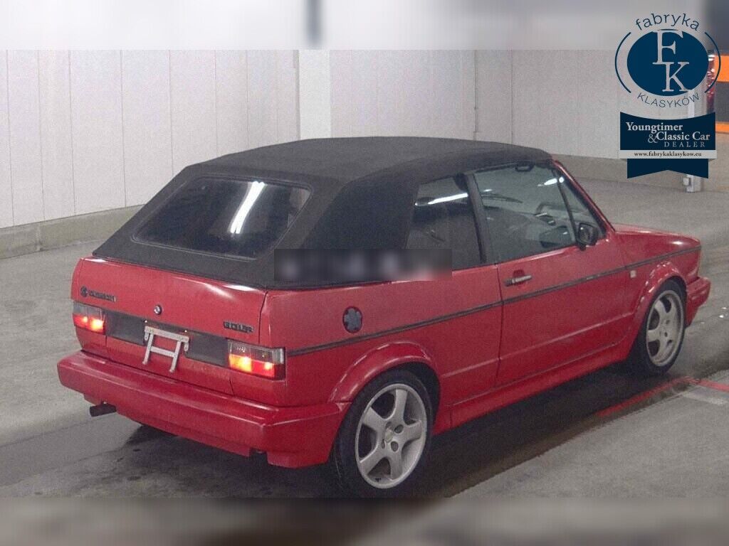 VOLKSWAGEN GOLF CABRIO 1991 - zdjęcie 7