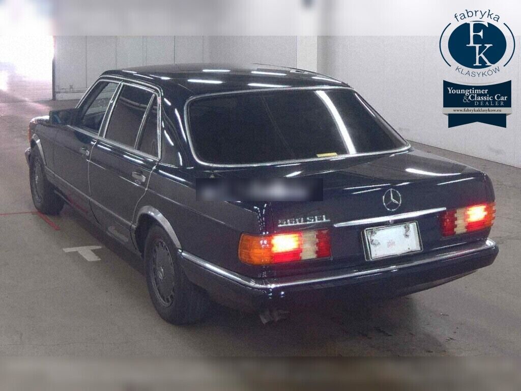 MERCEDES BENZ S-CLASS 4D 420SEL 1988 - zdjęcie 4