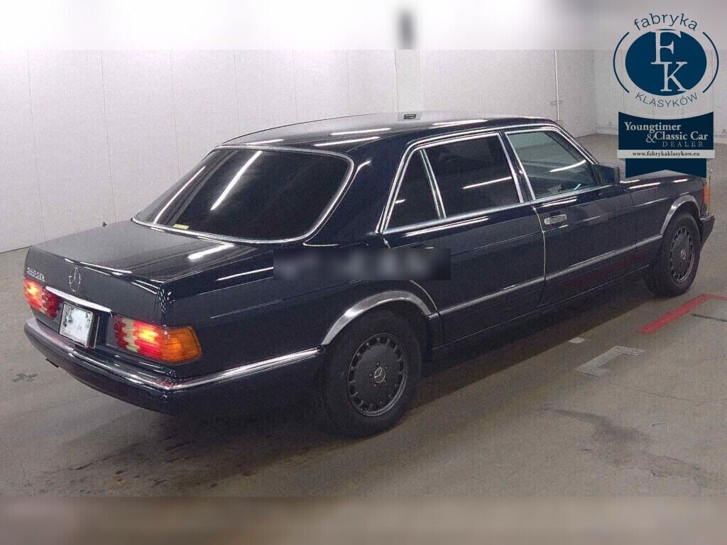 MERCEDES BENZ S-CLASS 4D 420SEL 1988 - zdjęcie 7