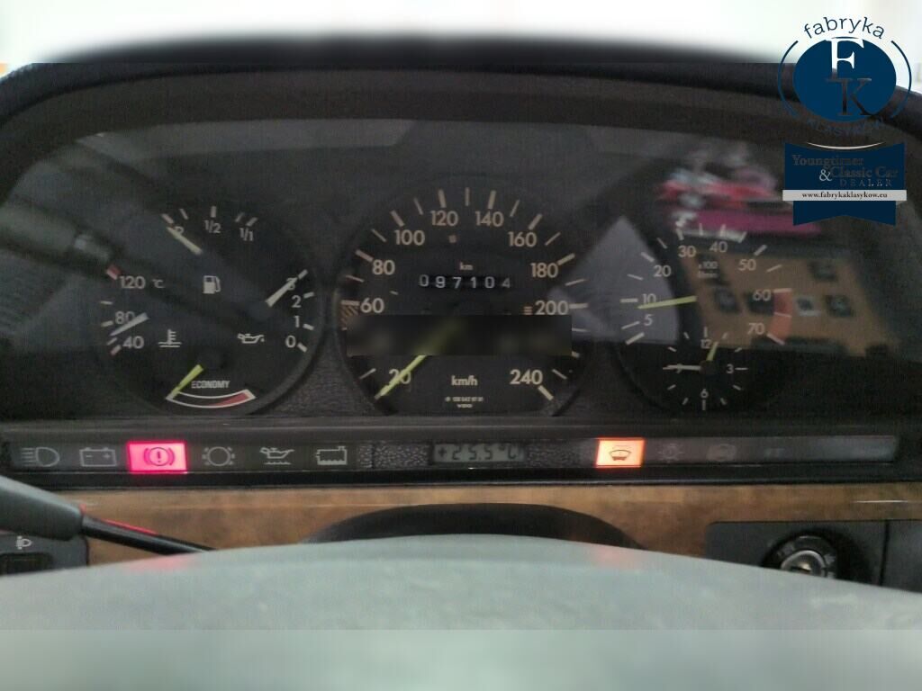 MERCEDES BENZ S-CLASS 4D 420SEL 1988 - zdjęcie 8