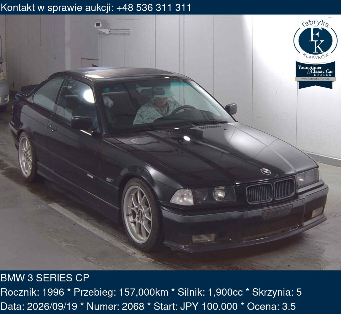 BMW 3 SERIES CP 1996 - zdjęcie 2